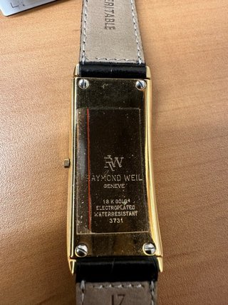 Orologio Raymond Weil placcato oro 18K
