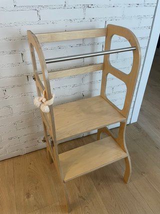 Torre Montessori Ette Tete in Legno Naturale
