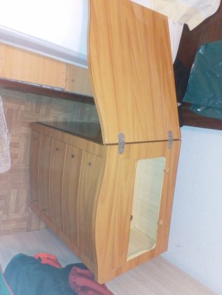 Cómoda de madera fina meza de noche