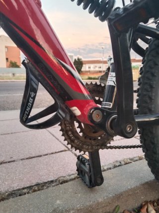 Bicicleta doble suspensión