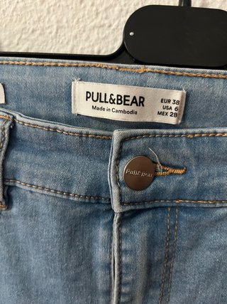 Pull&Bear Vaqueros Skinny High Waist Azules