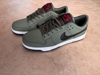 Nike Dunk Low Pro Talla 42 Verde/Negro