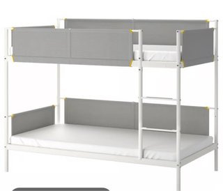 Litera Ikea Blanca con Barreras