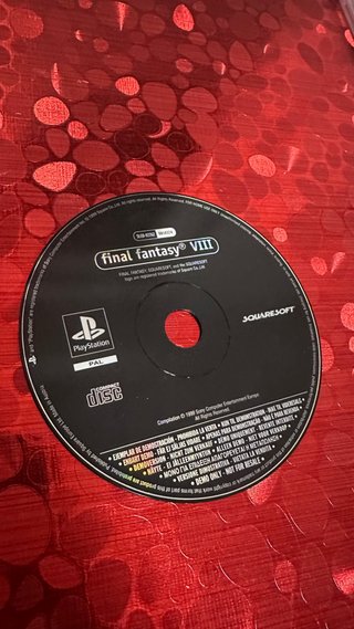 Final Fantasy VIII Demo PS1 PAL