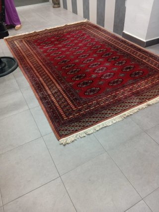 Alfombra de lana y tela case 80 anyos