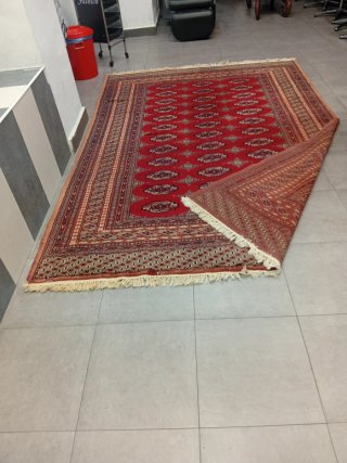 Alfombra de lana y tela case 80 anyos