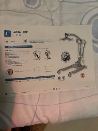Grua para personas mayores
