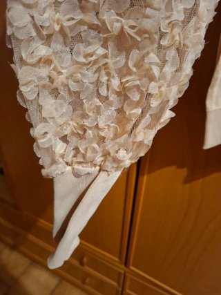 Jersey Zara Mangas Transparentes Talla M