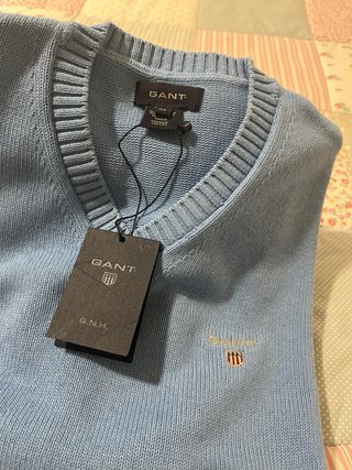 Jersey Gant Azul Talla M