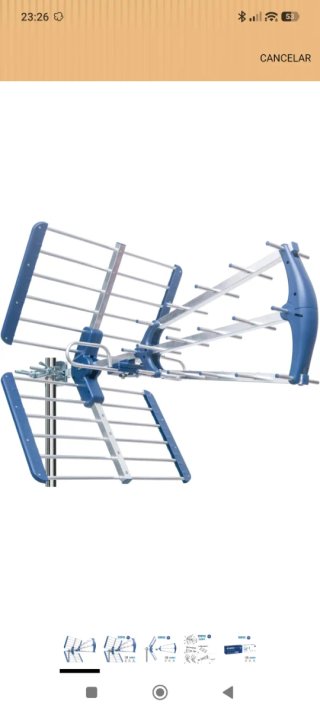 Antena Edision Talos 13db UHF 5G LTE
