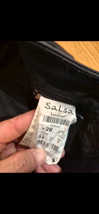 Vaqueros Salsa Mujer Negros