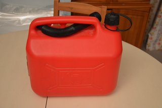 Bidón de combustible rojo 10L