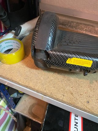 Hoverboard con Silla Go-Kart Negra