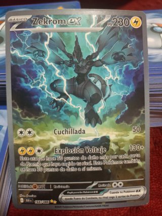 Zekrom EX Carta Pokémon
