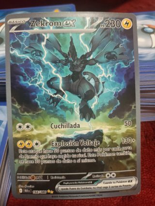 Zekrom EX Carta Pokémon