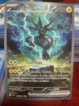 Zekrom EX Carta Pokémon