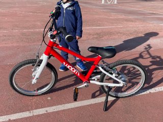 Bicicleta Woom 3 Automagic Roja