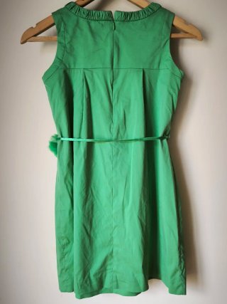 Vestido Zara verde 11/12 anos