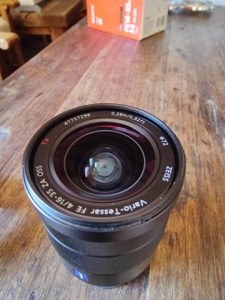 Sony FE 16-35mm f4 ZA OSS Objetivo