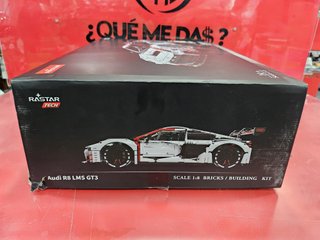Set de Construcción Rastar Audi R8 LMS GT3, Nuevo.
