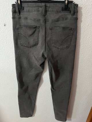Vaqueros slim Green Coast gris lavado talla M
