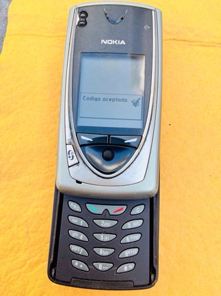Nokia 7650 Plata y Negro