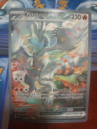 Reshiram EX Carta Pokémon