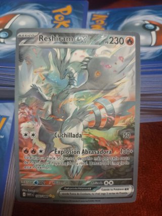 Reshiram EX Carta Pokémon