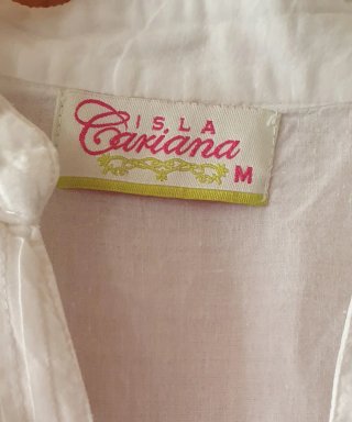 Vestido blanco Isla Canana talla M