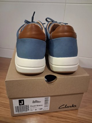 Zapatos Clarks Tivoli Grace. Talla 39 (5 1/2).