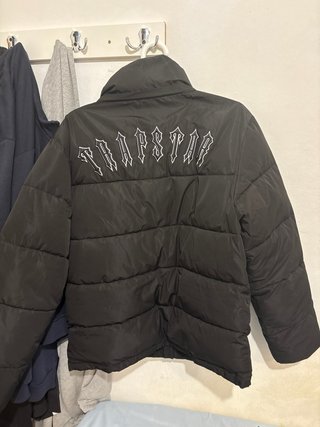 Chaqueta Trapstar Puffer Negra Talla M