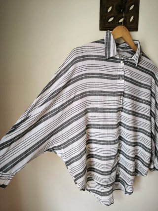 Camisa Oversized S Listrada Lefties