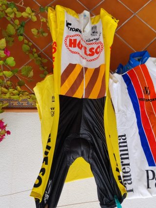 Buzo Ciclismo Contrarreloj equipo HUESO Original