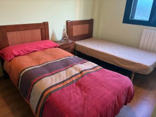 Dormitorio rústico madera