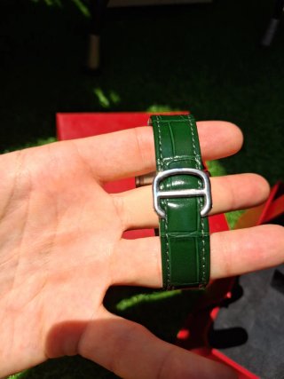 Reloj Cartier Santos Verde Nuevo