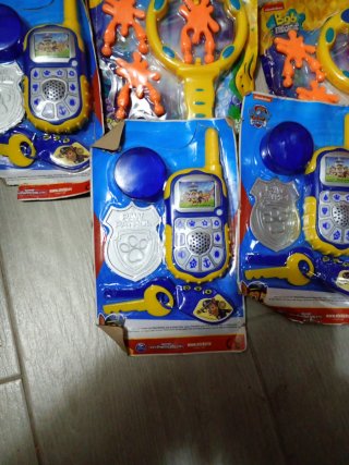 Lote Juguetes Niños Paw Patrol y Bob Esponja