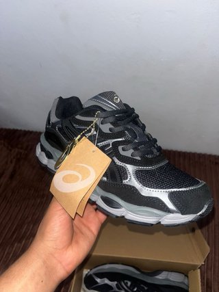 Pack Zapatillas Asics Gel Negras y Grises