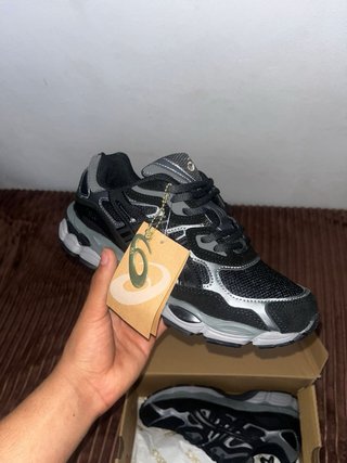 Pack Zapatillas Asics Gel Negras y Grises