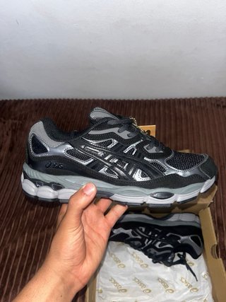 Pack Zapatillas Asics Gel Negras y Grises