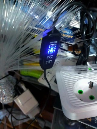 30+15cm.LED, 5 Colores y temporizador,A ESTRENAR