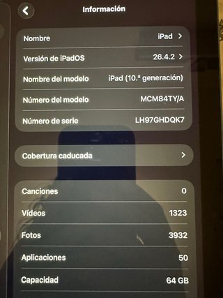 iPad 10ª Gen 64GB Azul + Caja