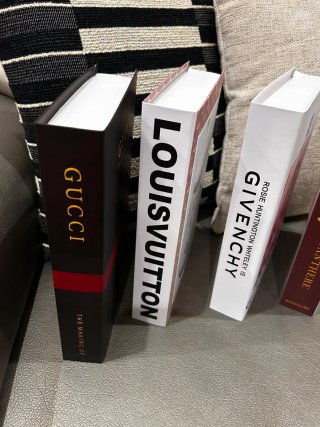 Conjunto 4 Livros Decorativos Luxo Novos