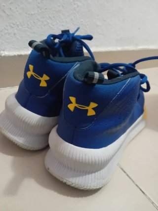 Zapatos Baloncesto Under Armour Azul/Amarillo 42.5