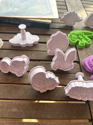 Moldes Dinosaurios Galletas y Arena