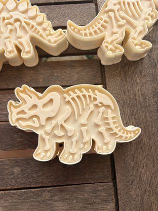 Moldes Dinosaurios Galletas y Arena