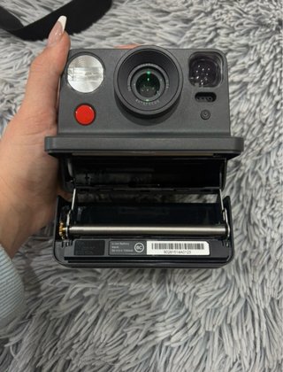 Cámara Polaroid Now gris multicolor
