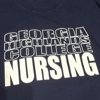Camiseta Gildan Georgia College XL vintage USA