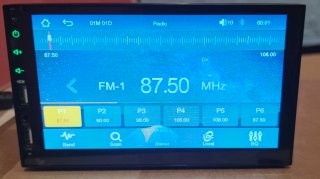 Radio Pantalla Coche PhoneLink CarPlay Android Aut
