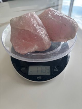 Quarzo Rosa Naturale - Pezzo Singolo