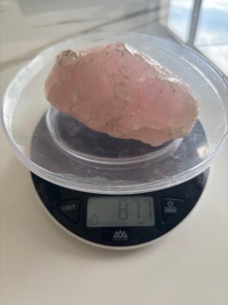 Quarzo Rosa Naturale - Pezzo Singolo